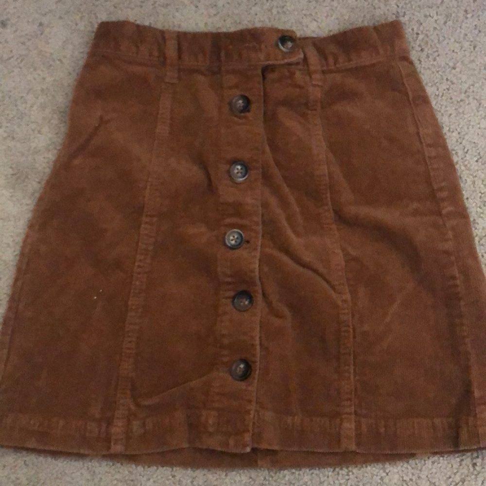Corduroy skirt